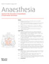 Anaesthesia期刊封面